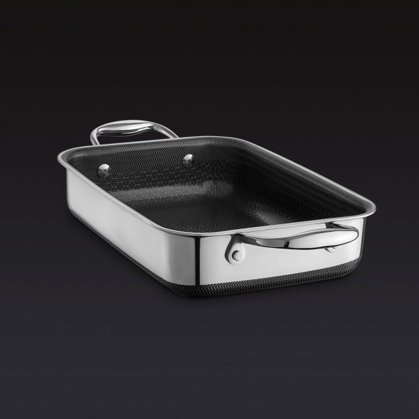 Hybrid Roasting Pan Set. 4-pc