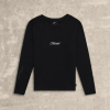 Cursive Hexclad Women's Long-Sleeve T-Shirt — XS