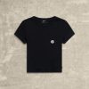 AP0301W-A.jpg Classic Logo Badge Women-s Cropped Tee — M