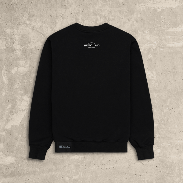 Cursive Hexclad Unisex Crew Neck Sweatshirt — XS