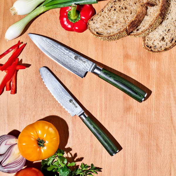 Artboard6_1_304e06e8-2af7-4ecc-89e3-ef9e5c23f377-1.png Damascus Steel Starter Knife Set. 2-pc (Green)