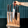 Damascus Steel Knife Set. 7-pc (Espresso)