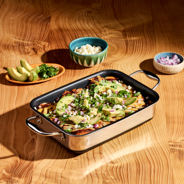 Hybrid Roasting Pan Set. 4-pc