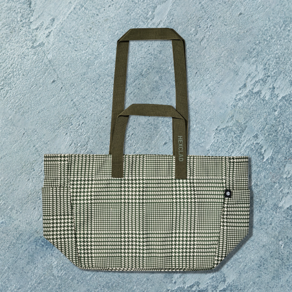GreenHoundstooth-1.png The Everything Everywhere Bag (Forest)