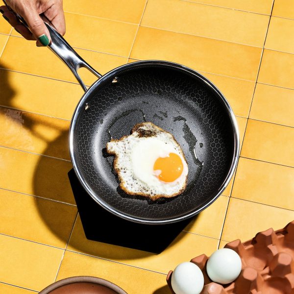 Hybrid Fry Pan with Lid. 7″