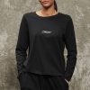 Cursive Hexclad Women's Long-Sleeve T-Shirt — XS