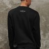 Cursive Hexclad Unisex Crew Neck Sweatshirt — XS