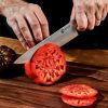 Essential Damascus Steel Knife Set. 6-pc (Green)