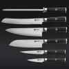 Master Series Damascus Steel Knife Set. 6-pc