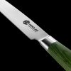 Damascus Steel Steak Knife Set. 4-pc (Green)