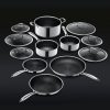 Hybrid Pots & Pans Set. 12-pc