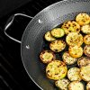 HexClad_HybridBBQGrillPan_CWBQ12-C_WarmGrilledZucchiniFeta_BasilSalad_041924_KF_01_SQUARE.jpg Hybrid BBQ Grill Pan. 12″