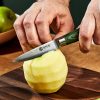Damascus Steel Paring Knife. 3.5 (Green)