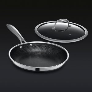 Hybrid Fry Pan with Lid. 10″