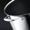 Hybrid Stock Pot with Lid. 10-Qt