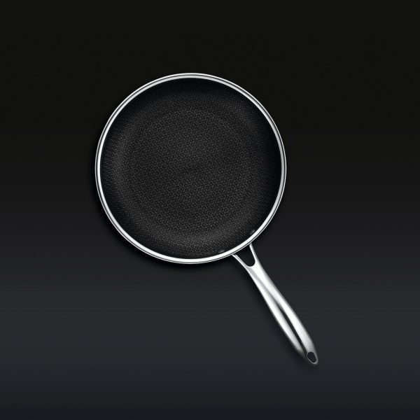 Hybrid Fry Pan with Lid. 10″