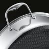Hybrid Deep Sauté Pan with Lid. 5.5-Qt