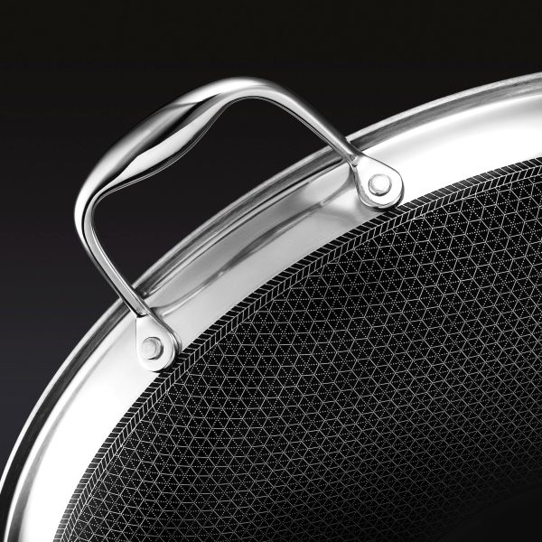 Hybrid Fry Pan with Lid. 14″