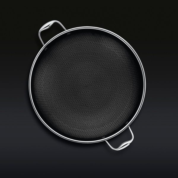 Hybrid Wok with Lid. 14″