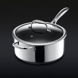 Hybrid Saucepan with Lid. 5-Qt