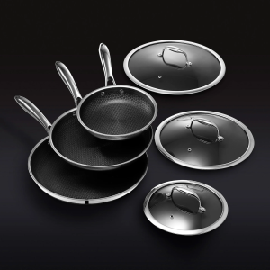 Hexclad_6Pc_Pans_Lids-and-Pan-Insides_BLACK_2048x_1-scaled-1.png Hybrid Fry Pan Set with Lids, 6pc