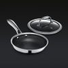 Hybrid Fry Pan with Lid. 10″