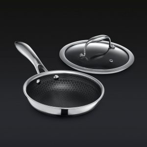 Hybrid Fry Pan with Lid. 7″