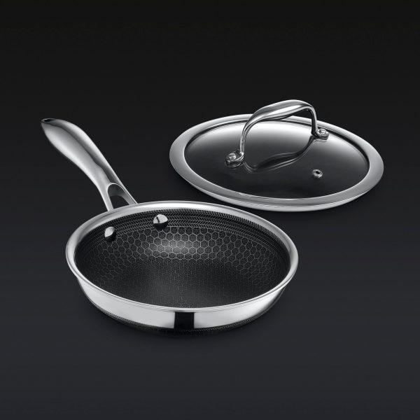 Hybrid Fry Pan with Lid. 10″