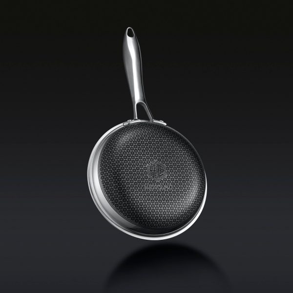 Hybrid Fry Pan with Lid. 7″
