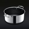 Hybrid Stock Pot With Lid. 8-Qt