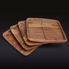 Hexclad_BisteccaPlates_34_BLACK.jpg Bistecca Plate Set. 4-pc