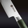 Hexclad_ChefKnife_Detail2.jpg Damascus Steel Chef's Knife. 8″ (Green)