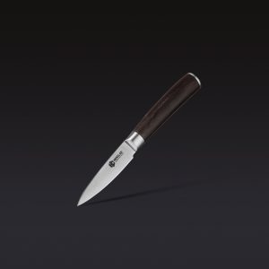Damascus Steel Paring Knife. 3.5″ (Espresso)