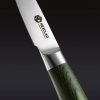 Damascus Steel Paring Knife. 3.5 (Green)