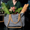 The Everything Everywhere Bag (Houndstooth-Onyx)