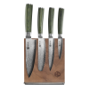 Reshoot_Studio-Knife-Set_-5-pc_Straight_Green_1-scaled-1.png Damascus Steel Studio Knife Set. 5-pc (Green)