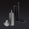 HexMill Tabletop Salt & Pepper Grinder Set